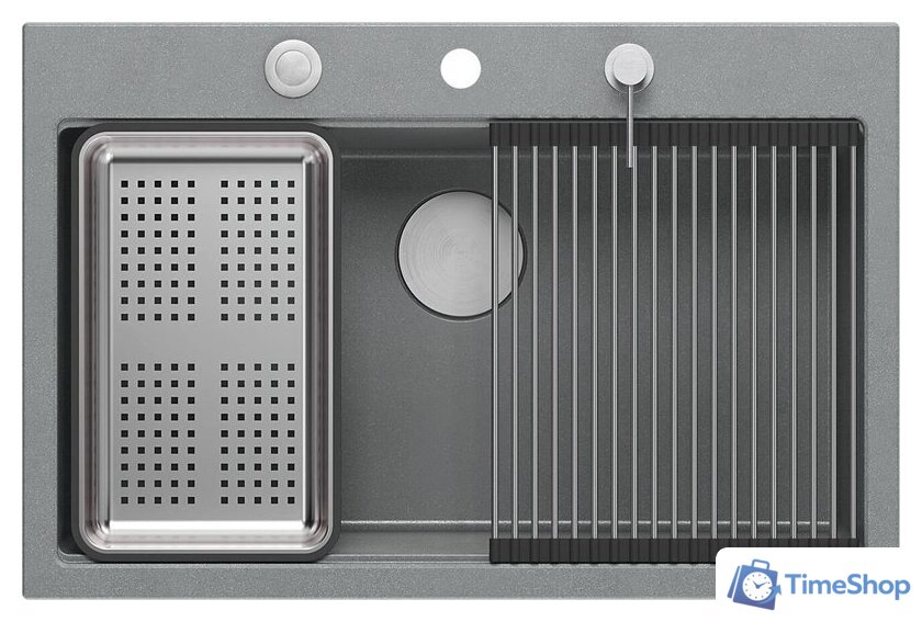 Кухонная мойка Quadron HQM7650U5BS - Изображение №4 — Интернет-магазин Time-Shop