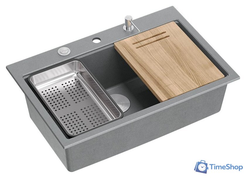 Кухонная мойка Quadron HQM7650U5BS - Изображение №1 — Интернет-магазин Time-Shop