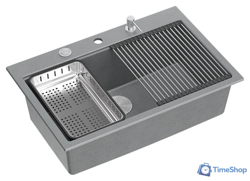 Кухонная мойка Quadron HQM7650U5BS - Изображение №3 — Интернет-магазин Time-Shop