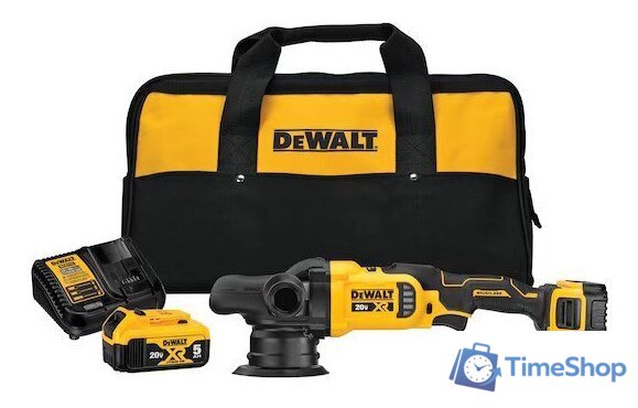 Полировальная машина DeWalt DCM848P2 (с 2-мя АКБ, сумка) - Изображение №1 — Интернет-магазин Time-Shop