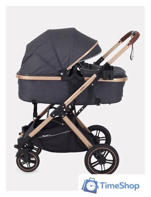 Универсальная коляска Rant Basic Pulsar Gold RA160 (2 в 1, grey) - Изображение №5 — Интернет-магазин Time-Shop