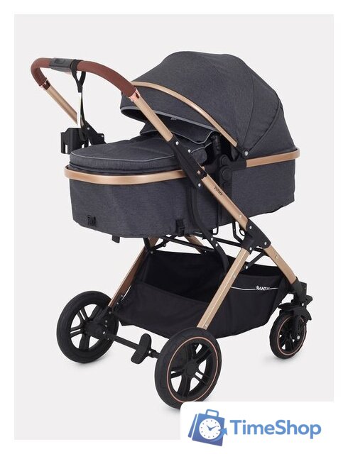 Универсальная коляска Rant Basic Pulsar Gold RA160 (2 в 1, grey) - Изображение №3 — Интернет-магазин Time-Shop