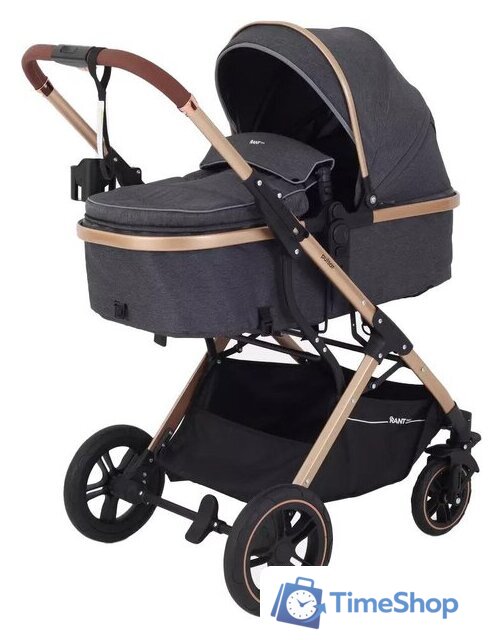 Универсальная коляска Rant Basic Pulsar Gold RA160 (2 в 1, grey) - Изображение №1 — Интернет-магазин Time-Shop