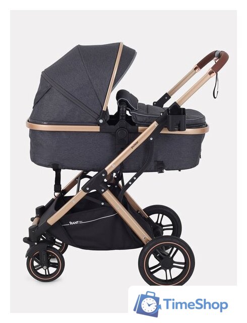 Универсальная коляска Rant Basic Pulsar Gold RA160 (2 в 1, grey) - Изображение №4 — Интернет-магазин Time-Shop