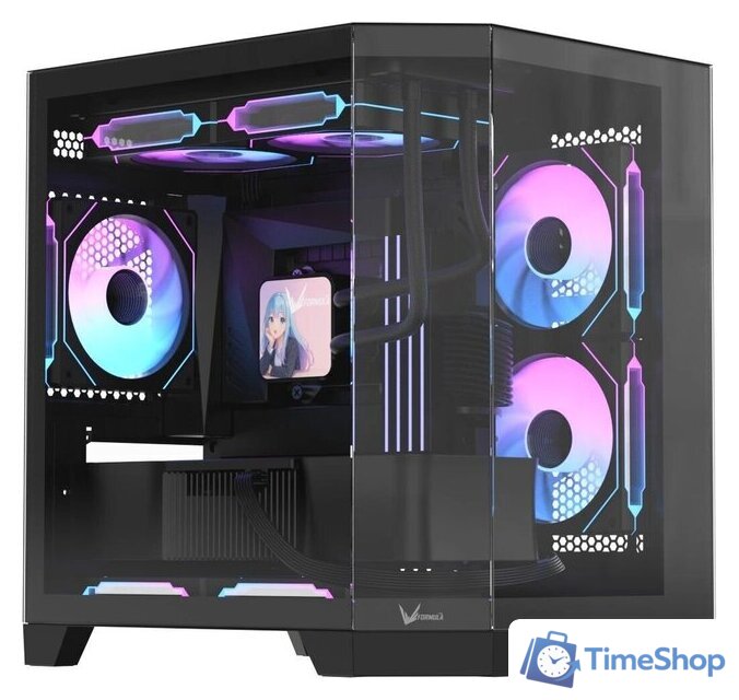 Корпус Formula Crystal Z6M Floe (черный) - Изображение №1 — Интернет-магазин Time-Shop