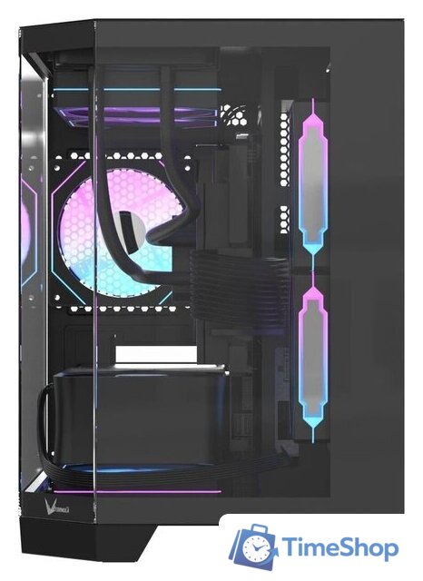 Корпус Formula Crystal Z6M Floe (черный) - Изображение №2 — Интернет-магазин Time-Shop
