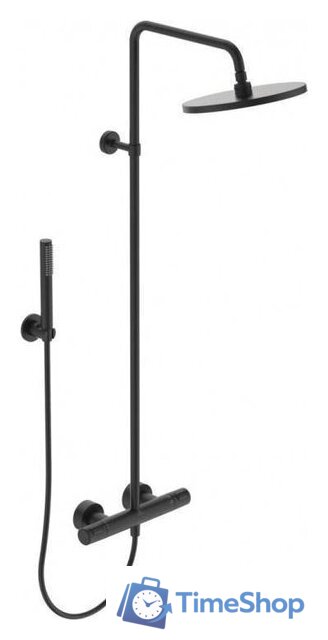 Душевая система  Ideal Standard Ceratherm T25 Black BC748XG - Изображение №2 — Интернет-магазин Time-Shop