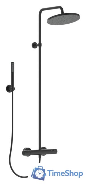 Душевая система  Ideal Standard Ceratherm T25 Black BC748XG - Изображение №1 — Интернет-магазин Time-Shop
