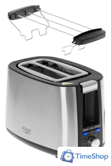 Тостер Adler AD 3214 - Изображение №4 — Интернет-магазин Time-Shop