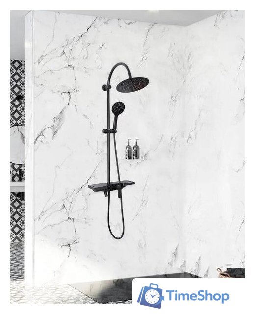 Душевая система  Rea Vigo REA-P7001 (черный) - Изображение №8 — Интернет-магазин Time-Shop