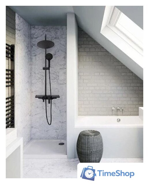 Душевая система  Rea Vigo REA-P7001 (черный) - Изображение №7 — Интернет-магазин Time-Shop