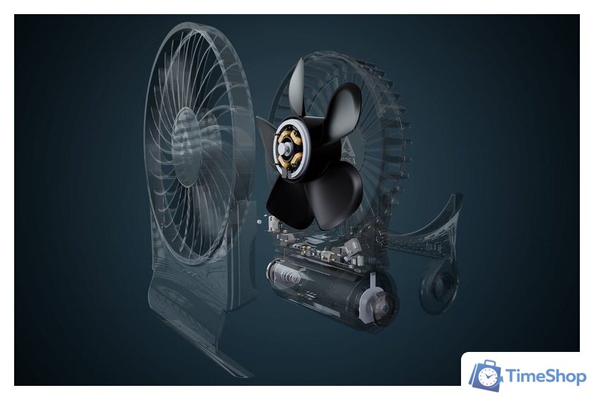 Вентилятор Arctic Summair 2Go AEBRZ00027A (black) - Изображение №11 — Интернет-магазин Time-Shop