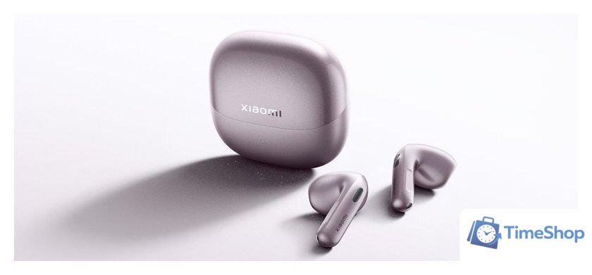 Наушники Xiaomi Buds 6 M2540E1 (сиреневый, международная версия) - Изображение №2 — Интернет-магазин Time-Shop