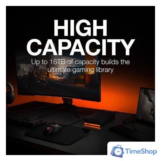 Внешний накопитель Seagate FireCuda Gaming Hub STKK8000400 8TB - Изображение №3 — Интернет-магазин Time-Shop