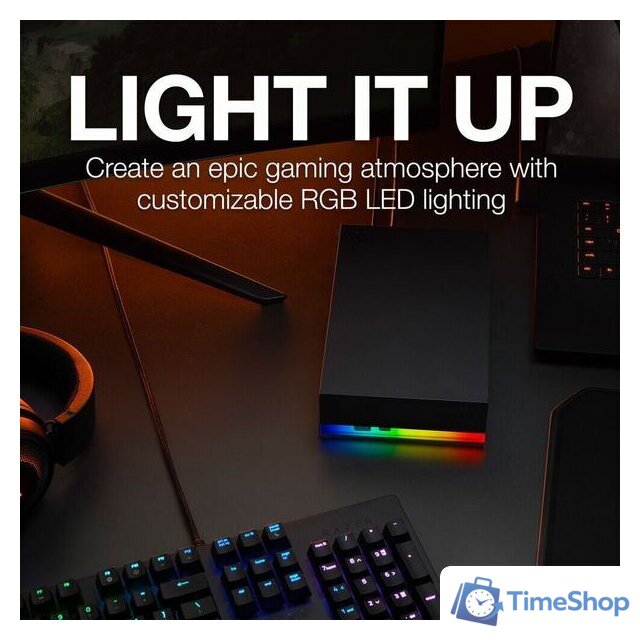 Внешний накопитель Seagate FireCuda Gaming Hub STKK8000400 8TB - Изображение №2 — Интернет-магазин Time-Shop