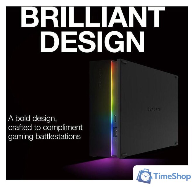 Внешний накопитель Seagate FireCuda Gaming Hub STKK8000400 8TB - Изображение №7 — Интернет-магазин Time-Shop