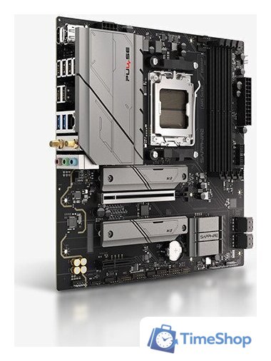 Материнская плата Sapphire Pulse B850M WiFi - Изображение №2 — Интернет-магазин Time-Shop
