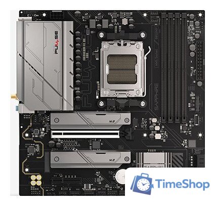 Материнская плата Sapphire Pulse B850M WiFi - Изображение №1 — Интернет-магазин Time-Shop