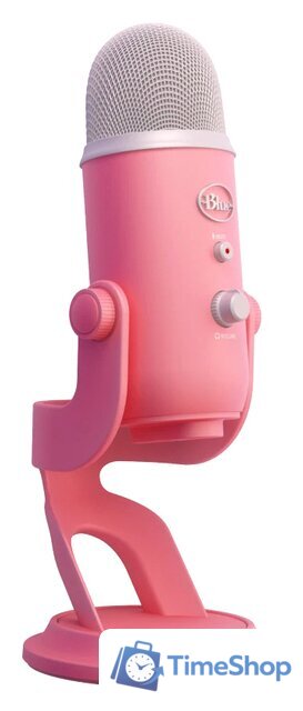 Проводной микрофон Blue Yeti Aurora Collection (розовый) - Изображение №1 — Интернет-магазин Time-Shop