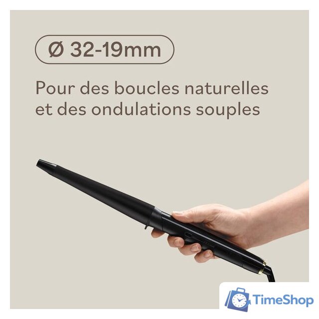 Конусная плойка BaByliss PRO Conical Wand BAB2481E - Изображение №4 — Интернет-магазин Time-Shop