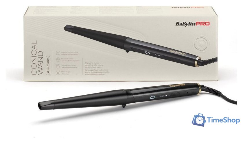 Конусная плойка BaByliss PRO Conical Wand BAB2481E - Изображение №2 — Интернет-магазин Time-Shop