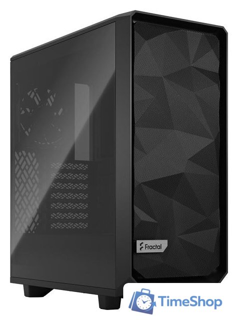 Корпус Fractal Design Meshify 2 Compact Light Tempered Glass FD-C-MES2C-03 - Изображение №1 — Интернет-магазин Time-Shop