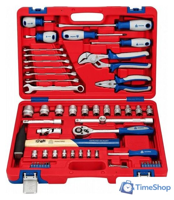 Универсальный набор инструментов Мастак 01-058C (58 предметов) - Изображение №2 — Интернет-магазин Time-Shop