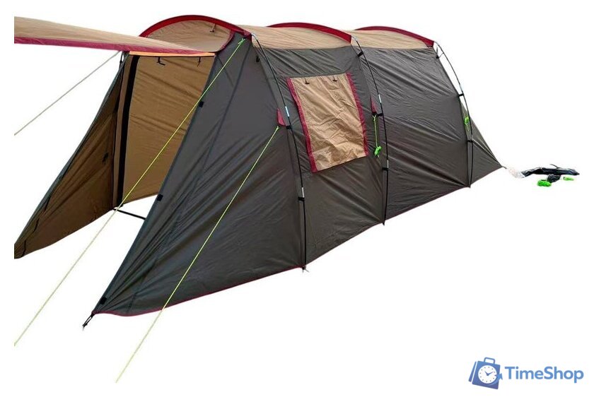 Кемпинговая палатка Sundays ZC-TT105-4 (серебристый/коричневый край) - Изображение №10 — Интернет-магазин Time-Shop