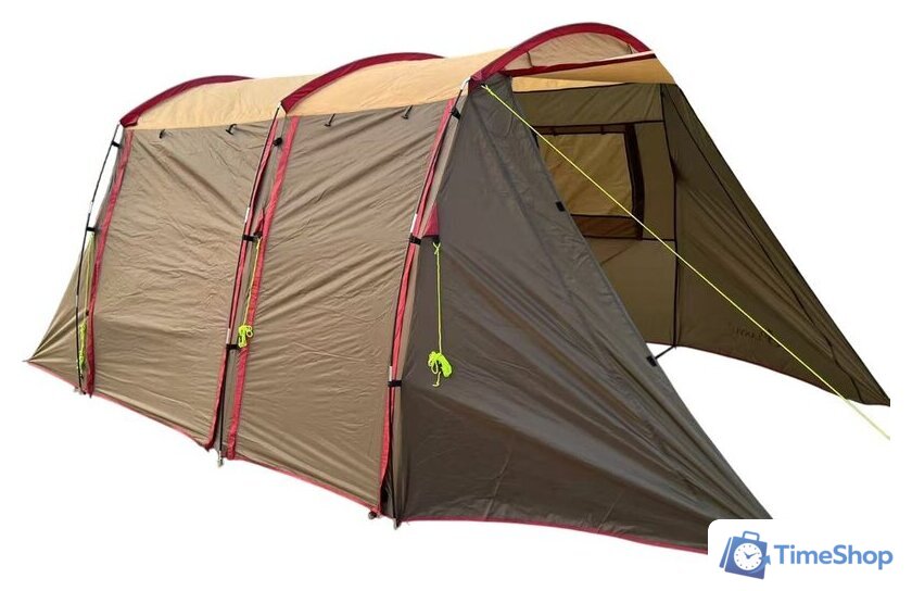 Кемпинговая палатка Sundays ZC-TT105-4 (серебристый/коричневый край) - Изображение №9 — Интернет-магазин Time-Shop