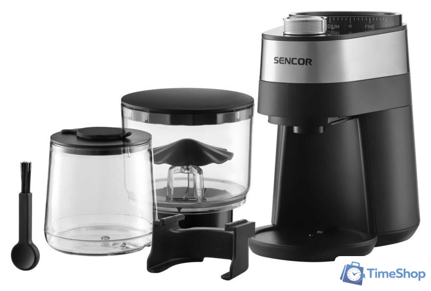 Электрическая кофемолка Sencor SCG 5060BK - Изображение №2 — Интернет-магазин Time-Shop