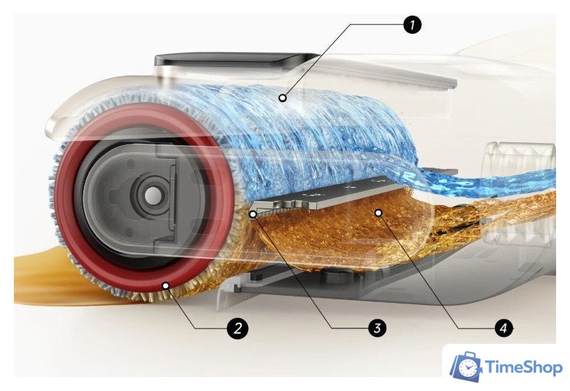 Пылесос Mova K30 Mix Wet and Dry Vacuum - Изображение №4 — Интернет-магазин Time-Shop