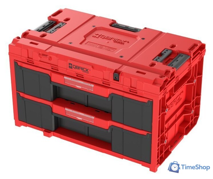 Ящик для инструментов Qbrick System ONE Drawer 2 Toolbox 2.0 Red Ultra HD - Изображение №1 — Интернет-магазин Time-Shop