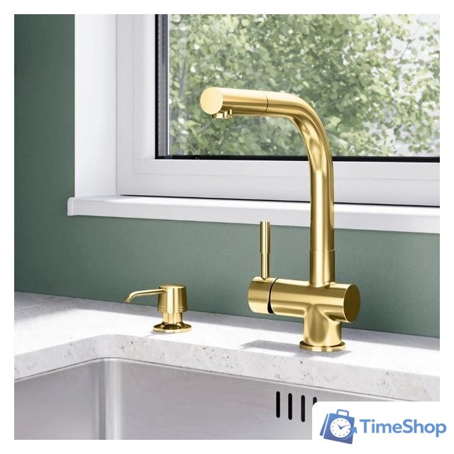 Дозатор для моющего средства Globalo Intio Gold Mat - Изображение №6 — Интернет-магазин Time-Shop