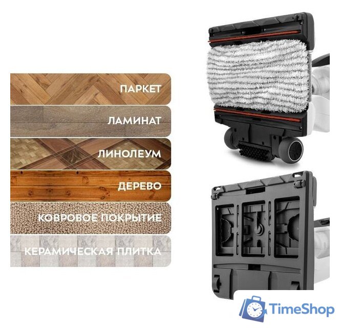 Вертикальный моющий пылесос Kitfort KT-556 - Изображение №5 — Интернет-магазин Time-Shop