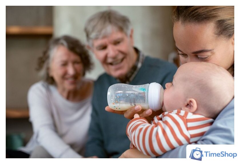 Бутылочка для кормления Philips Avent Natural Response с клапаном AirFree SCY673/82 (260 мл) - Изображение №3 — Интернет-магазин Time-Shop