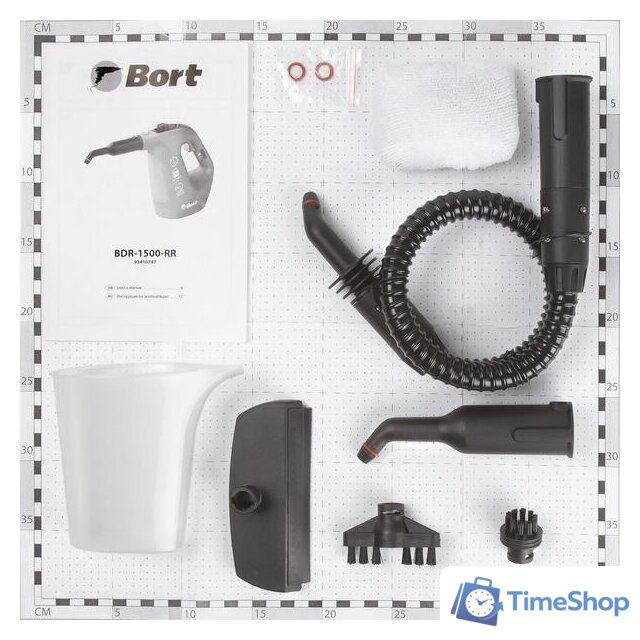 Пароочиститель Bort BDR-1500-RR - Изображение №12 — Интернет-магазин Time-Shop
