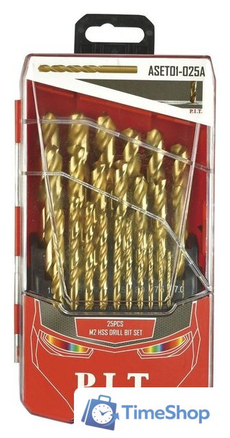 Набор сверл P.I.T. ASET01-025A - Изображение №1 — Интернет-магазин Time-Shop