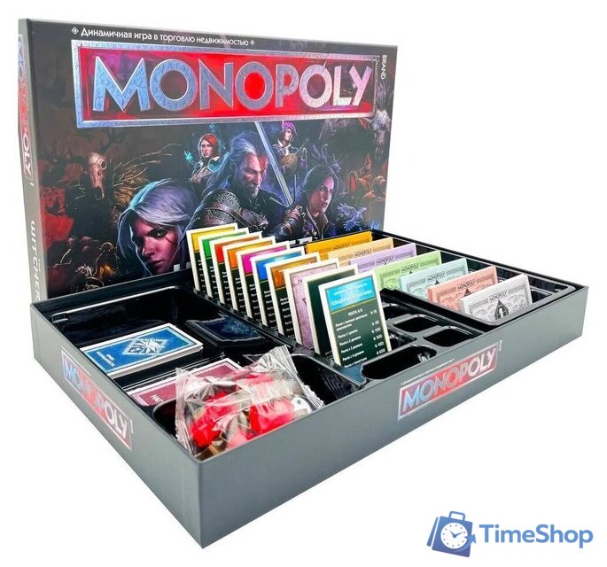 Настольная игра Hasbro Монополия. Ведьмак (The Witcher) - Изображение №7 — Интернет-магазин Time-Shop