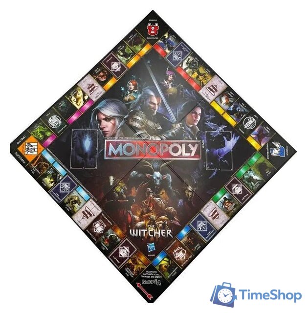 Настольная игра Hasbro Монополия. Ведьмак (The Witcher) - Изображение №2 — Интернет-магазин Time-Shop
