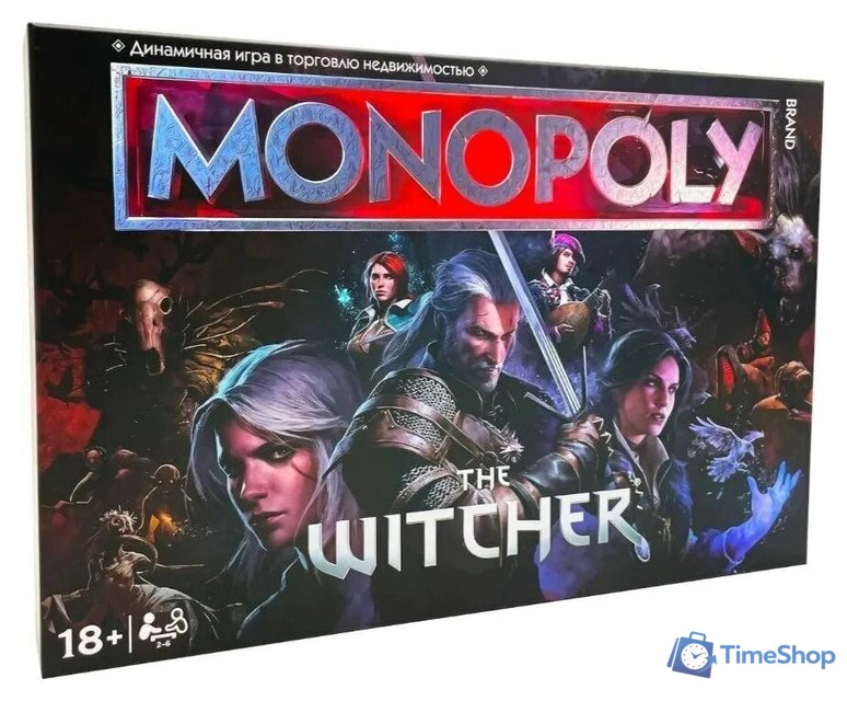 Настольная игра Hasbro Монополия. Ведьмак (The Witcher) - Изображение №1 — Интернет-магазин Time-Shop