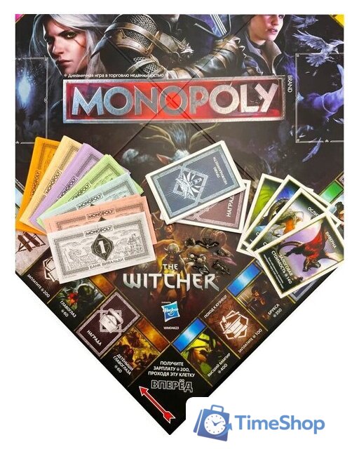 Настольная игра Hasbro Монополия. Ведьмак (The Witcher) - Изображение №3 — Интернет-магазин Time-Shop