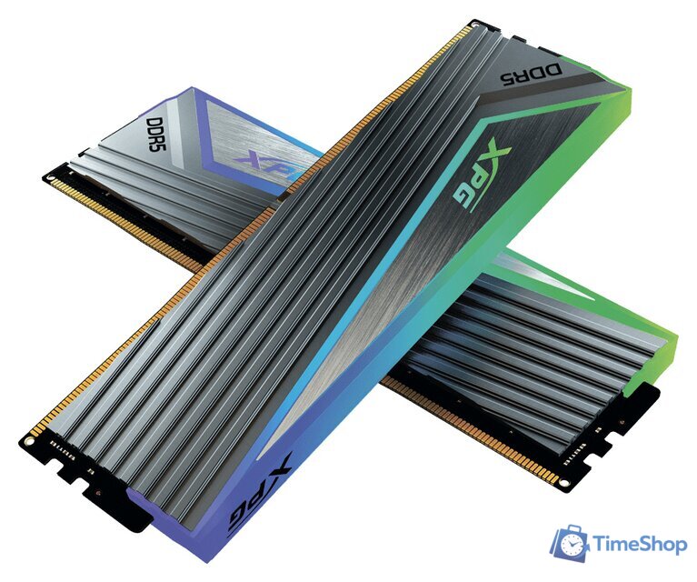 Оперативная память ADATA XPG Caster RGB 2x16ГБ DDR5 6000 МГц AX5U6000C3016G-DCCARGY - Изображение №4 — Интернет-магазин Time-Shop