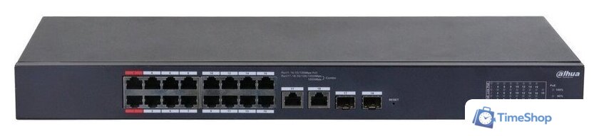 Управляемый коммутатор 2-го уровня Dahua DH-CS4218-16ET-240 - Изображение №1 — Интернет-магазин Time-Shop