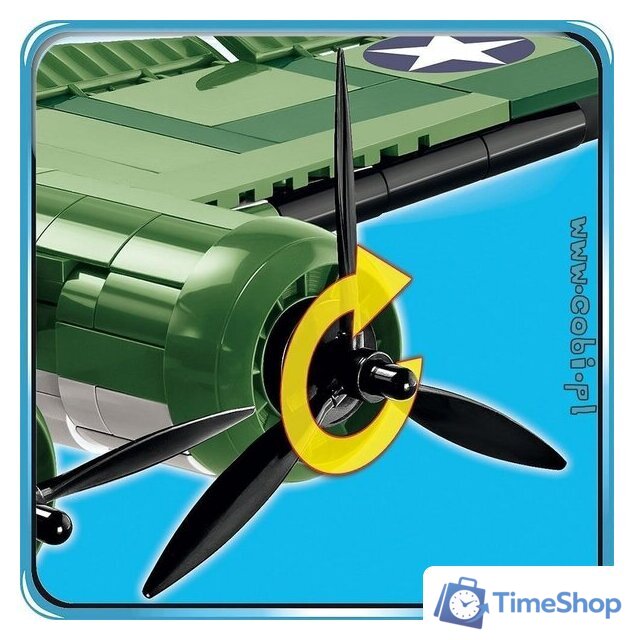 Конструктор Cobi World War II 5707 Boeing B-17F Flying Fortress Memphis Belle - Изображение №10 — Интернет-магазин Time-Shop