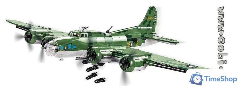 Конструктор Cobi World War II 5707 Boeing B-17F Flying Fortress Memphis Belle - Изображение №2 — Интернет-магазин Time-Shop