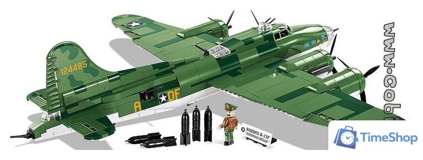 Конструктор Cobi World War II 5707 Boeing B-17F Flying Fortress Memphis Belle - Изображение №3 — Интернет-магазин Time-Shop