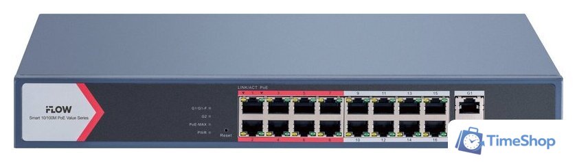 Настраиваемый коммутатор iFlow F-SW-EM418POE-VM/L - Изображение №1 — Интернет-магазин Time-Shop