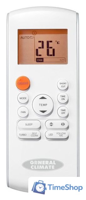 Кондиционер General Climate Pulsar On-Off GC-R09HR/GU-R09H - Изображение №4 — Интернет-магазин Time-Shop