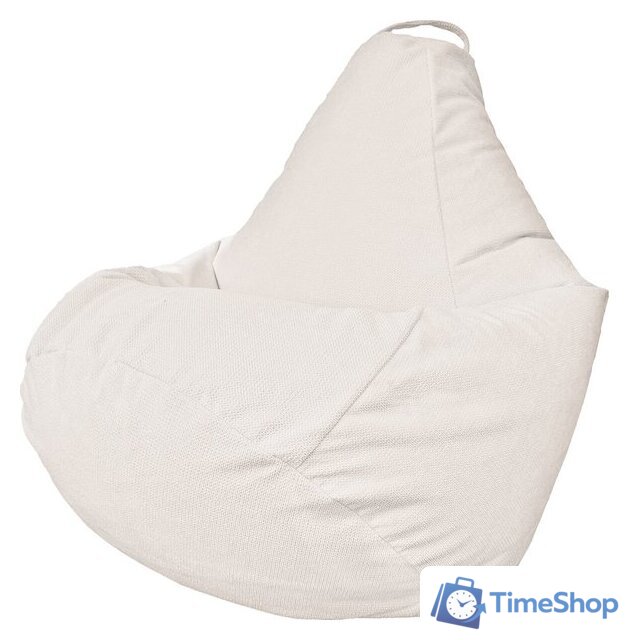 Кресло-мешок Flagman Груша Макси XXL Г2.5-238 (Crown 01 Ivory) - Изображение №1 — Интернет-магазин Time-Shop