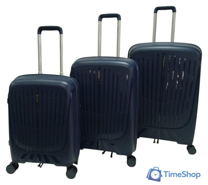 Чемодан-спиннер Mironpan 23107 (L, темно-синий) - Изображение №4 — Интернет-магазин Time-Shop
